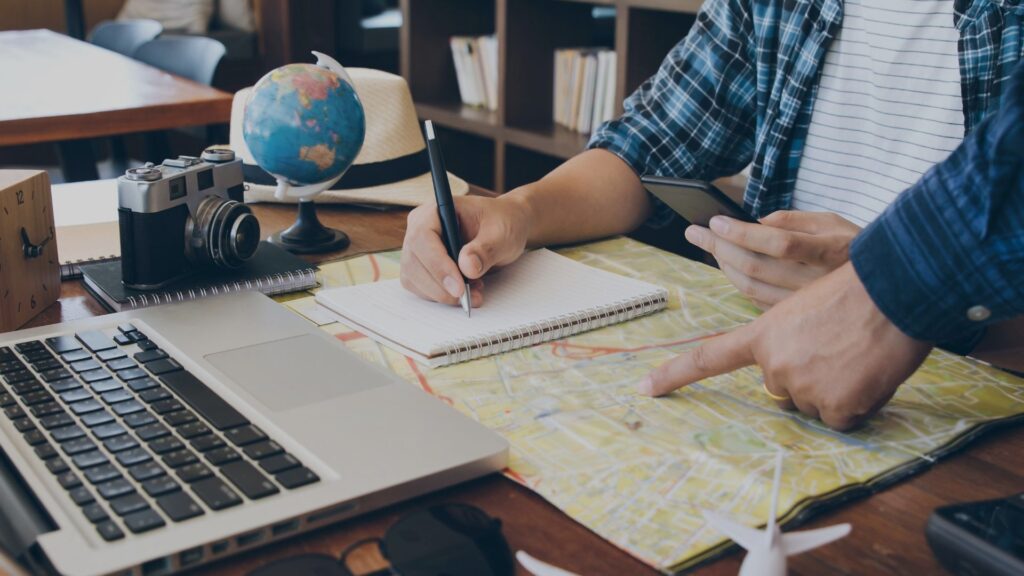 Custom Travel Itinerary for India with personalized destinations and route plan